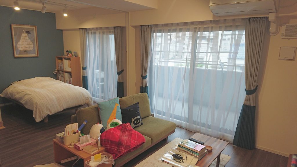 名古屋市昭和区シンプルモダンカーテン